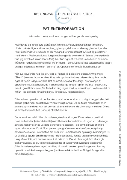 Patientinformation PDF