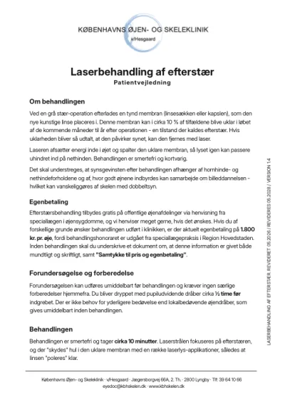 Laser for efterstær PDF