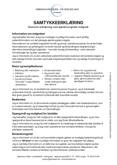 Samtykkeerklæring PDF