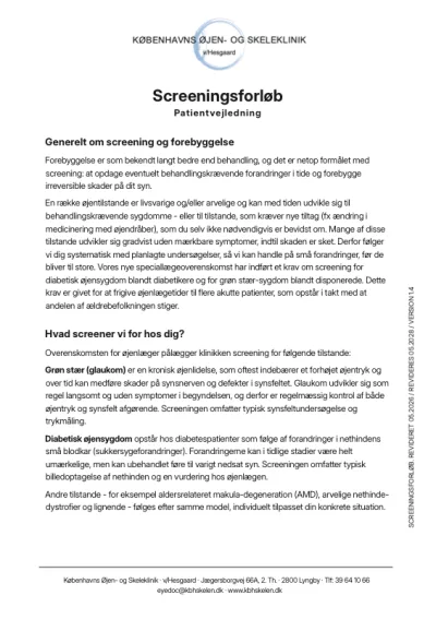 Screeningsforløb PDF